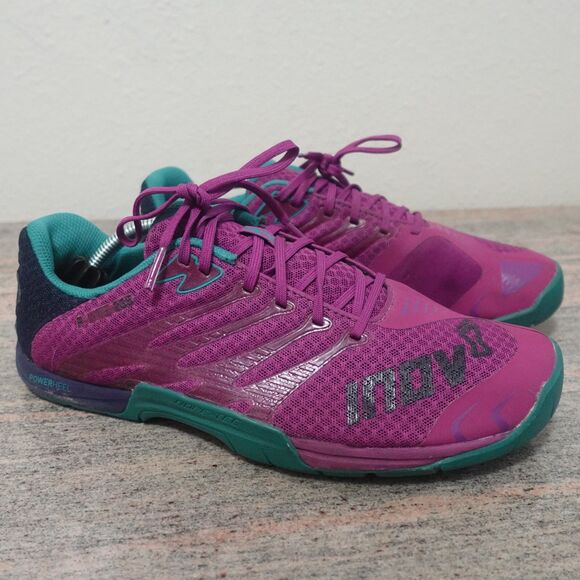 INOV-8 F-Lite 235 Cross Trainer Run Barefoot Womens Size 9.5 Purple Hybrid Shoe - Picture 1 of 10